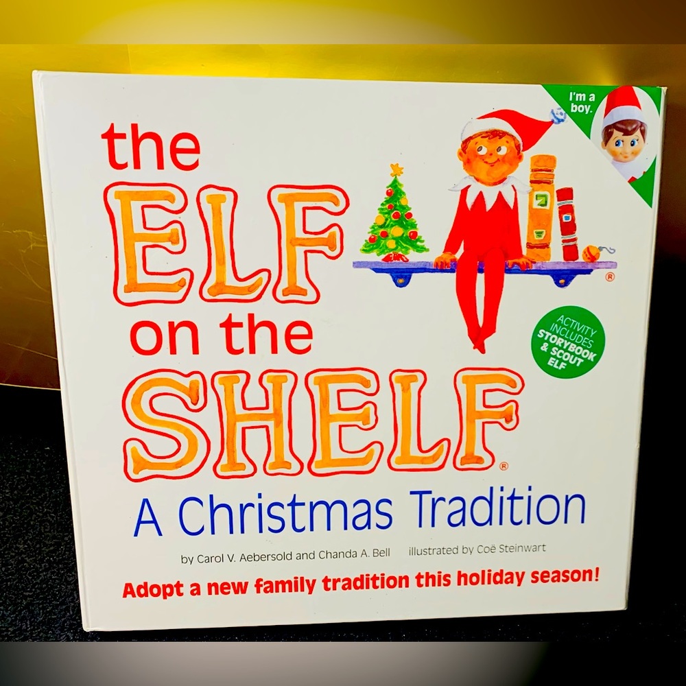 New Open Box ELF ON A SHELF BOX Set. Just in Time for The Holiday Gift Giving 🎁